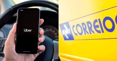 Uber - Correios (Foto: Reprodução)