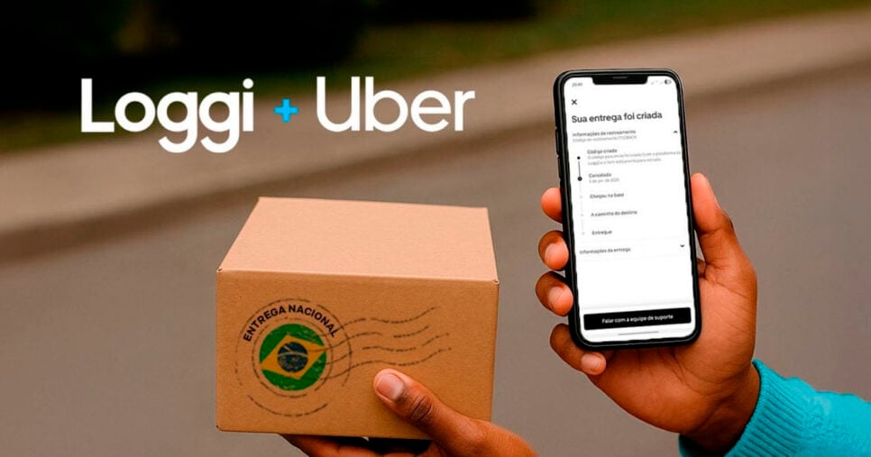 Uber e Loggi (Foto: Reprodução)