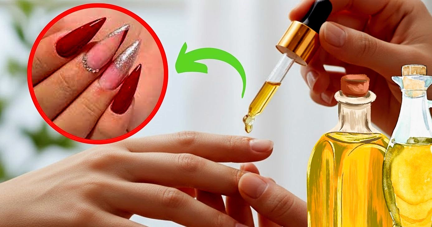 Óleo natural fortalece as unhas (Foto Reprodução/Montagem/Tv Foco/Canva/GMN/Lennita)