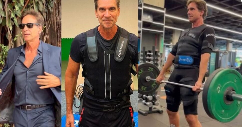 Victor Fasano ainda apresenta uma boa forma (Foto Reprodução/Montagem/TV Foco/Instagram/@victorscenes)