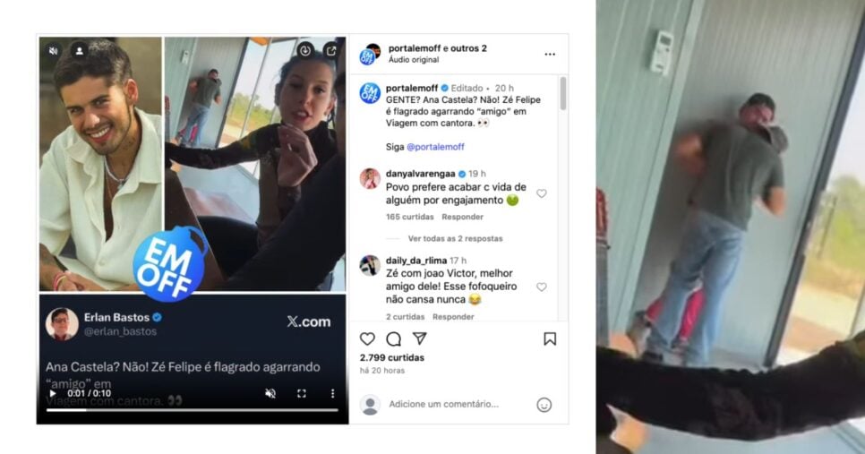 Vídeo de Zé Felipe (Fotos: Reproduções / Instagram)