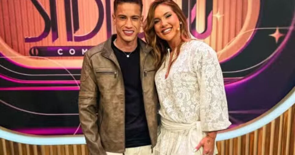 Virginia Fonseca e Manim Vaqueiro - Foto: SBT