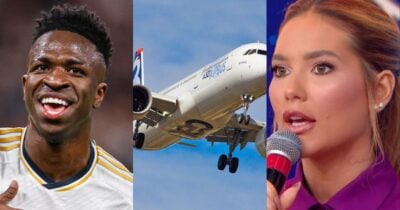 Virginia pega avião a Madrid para encontrar Vini Jr. após traição - Foto: Montagem