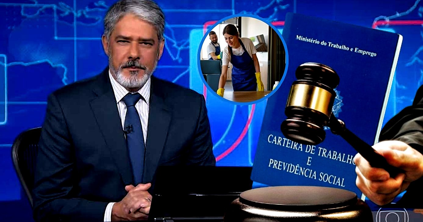 William Bonner anuncia nova lei sancionada por Lula que atinge milhares de mulheres CLTs (Foto Reprodução/Montagem/Lennita/TV Foco/Canva/Globo)