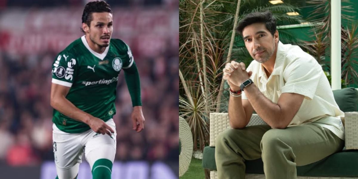 Meia comunica Abel para jogar no lugar de Veiga no Palmeiras (Reprodução: Instagram)