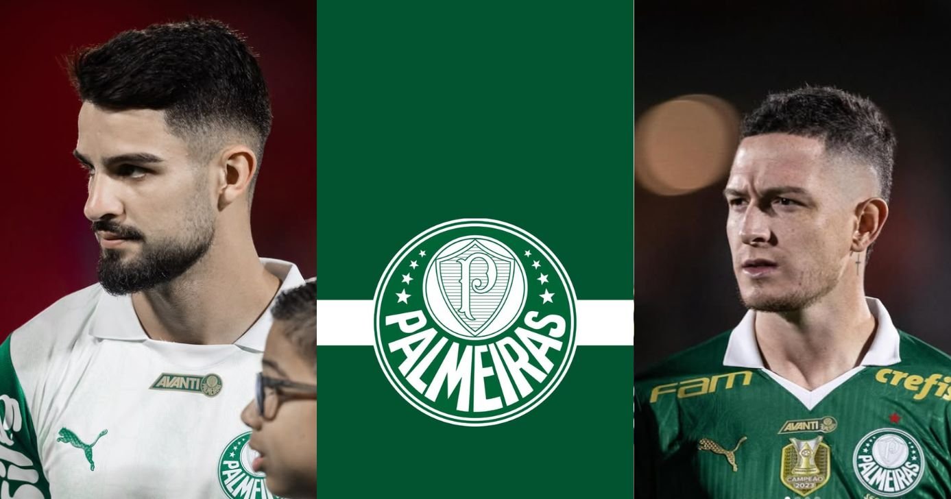 Palmeiras sofre desfalque de 2 craques - Montagem/Instagram/TV FOCO