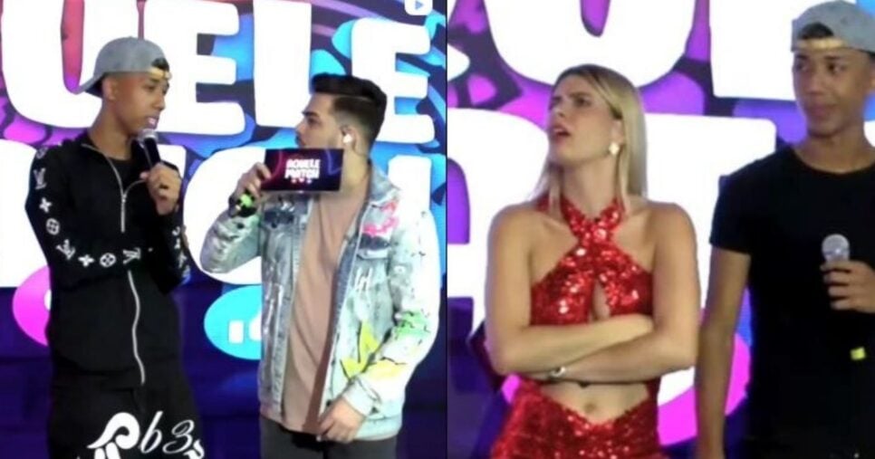 Lucas Santos apresenta o programa "Aquele Match" pelas redes sociais (Foto Reprodução/Montagem/TV Foco//Instagram@lucas)