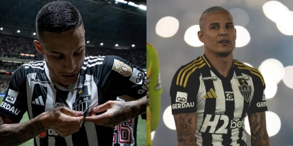 Arana está sendo muito criticado no Atlético-MG (Reprodução: Instagram)