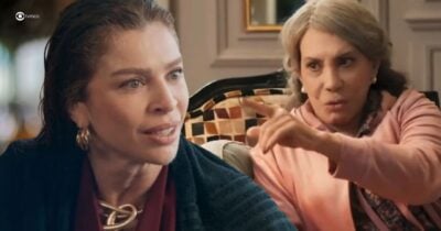 Arminda e Josefa em Três Graças (Foto: Reprodução / Globo / Montagem TV Foco)