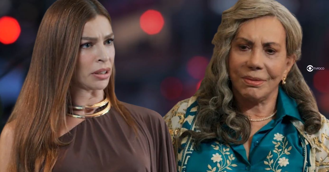 Arminda e Josefa em Três Graças (Foto: Reprodução / Globo / Montagem TV Foco)