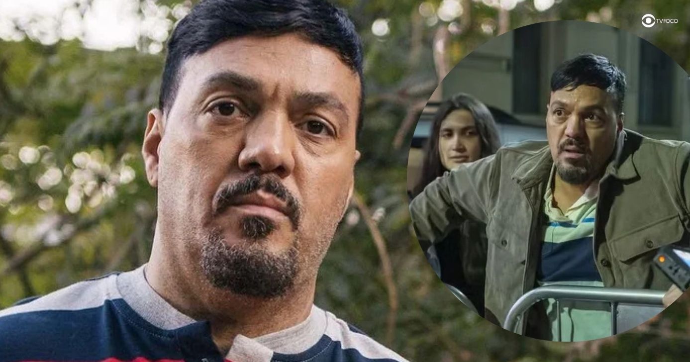 Misael (Belo) em Três Graças (Foto: Reprodução / Globo / Montagem TV Foco)