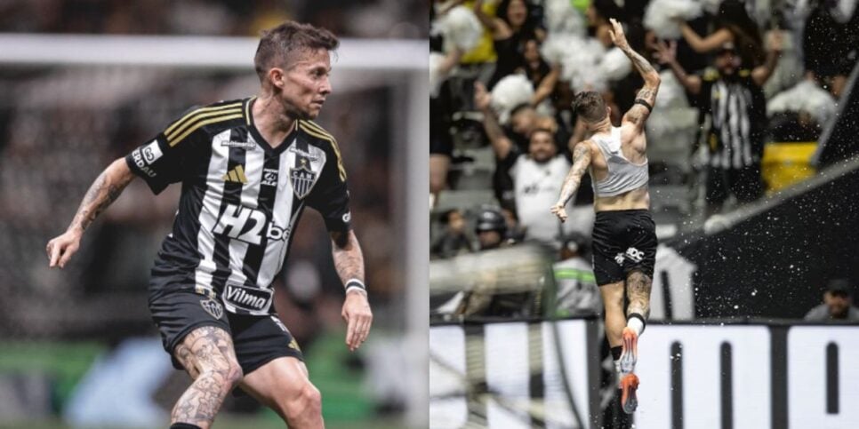 Bernard afirmou que nunca pensou em deixar o Atlético-MG (Reprodução: Instagram)