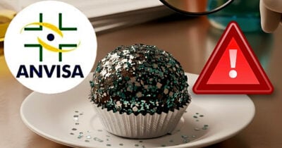 ANVISA faz alerta após brigadeiro contendo plástico (Foto Reprodução/Montagem/Lennita/TV Foco/Canva/GMN)