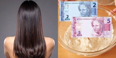 Cabelo liso com mistura natural por R$7 (Reprodução: Montagem TV Foco)