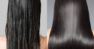 Tratamento caseiro alisa até a raiz do cabelo - Montagem/TV FOCO
