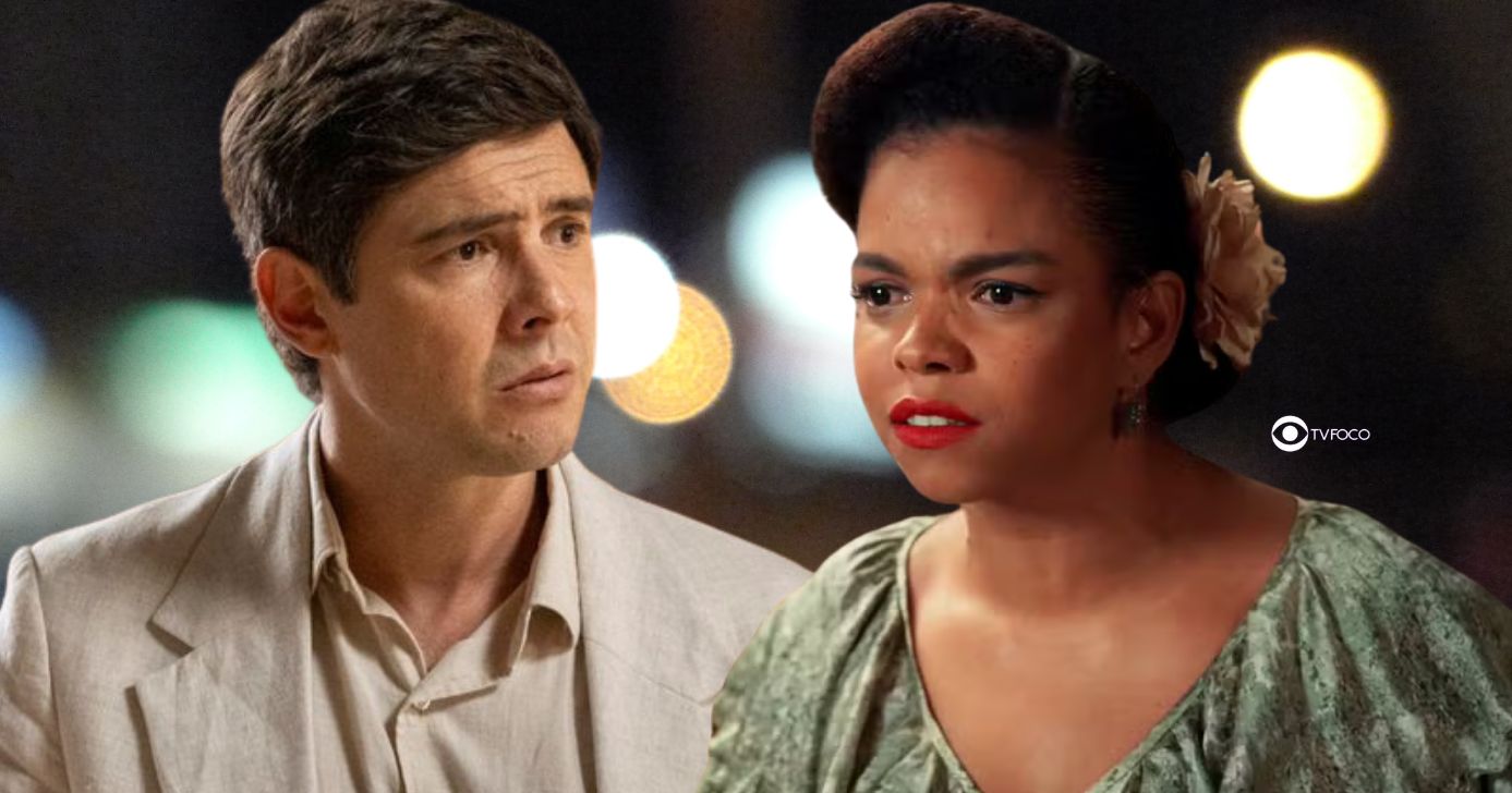 Candinho e Dita em Êta Mundo Melhor! (Foto: Reprodução / Globo / Montagem TV Foco)