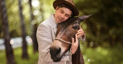 Candinho e Policarpo em Êta Mundo Melhor! (Foto: Reprodução / Globo / Montagem TV Foco)