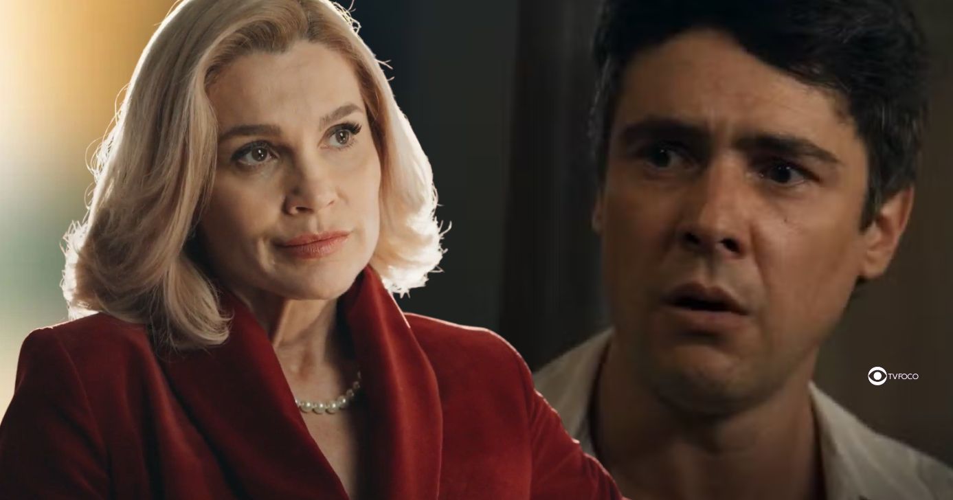 Sandra e Candinho em Êta Mundo Melhor! (Foto: Reprodução / Globo / Montagem TV Foco)
