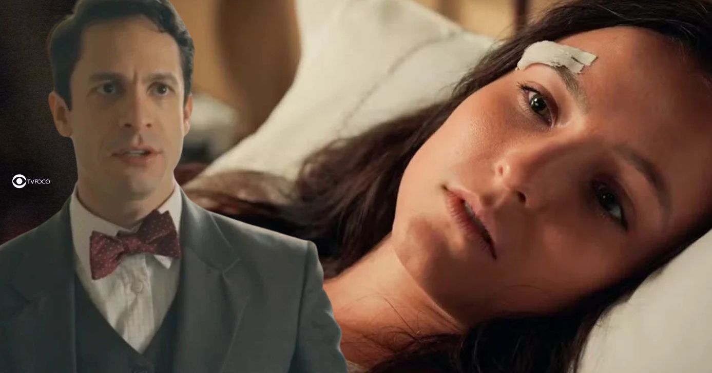Celso e Estela em Êta Mundo Melhor! (Foto: Reprodução / Globo / Montagem TV Foco)
