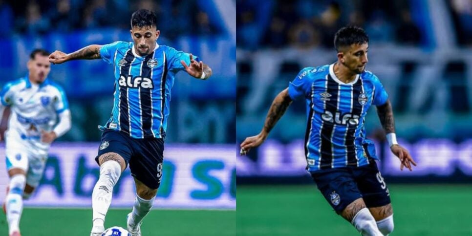 Cristian Oliveira aparenta estar insatisfeito no Grêmio (Reprodução: Instagram)