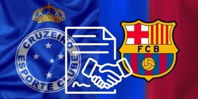 Cruzeiro dá rasteira no Barcelona por atacante de R$10 milhões (Reprodução: Montagem TV Foco)