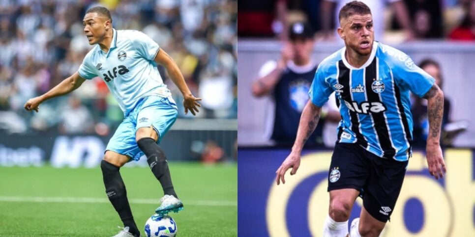 Cuéllar e Caros Vinícius serão desfalque contra o Santos (Reprodução: Instagram)