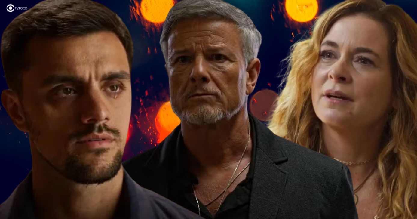 Danilo, Jaques e Filipa em Dona de Mim (Foto: Reprodução / Globo / Montagem TV Foco)