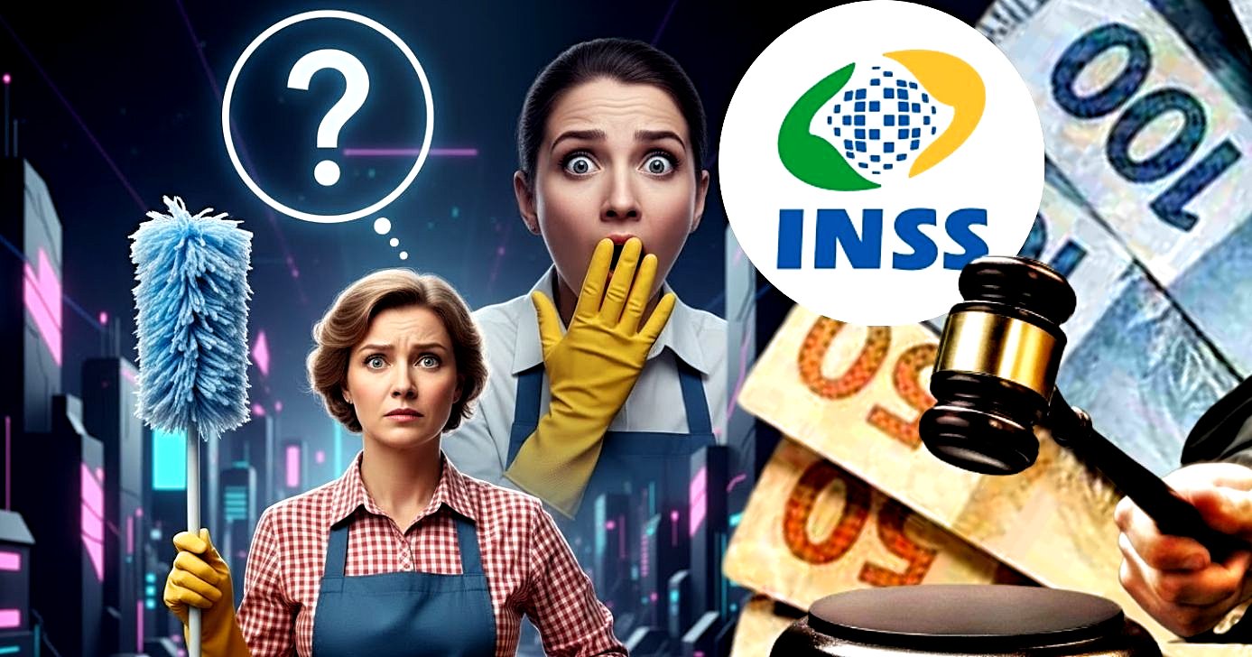 Veja se as donas de casa podem receber uma aposentadoria pelo INSS mesmo sem nunca ter contribuído (Foto Reprodução/Montagem/TV Foco/Canva/Lennita/INSS)