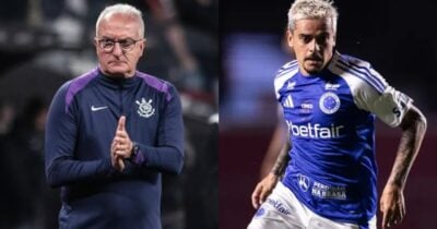 Fagner é aprovado por Dorival Jr no Corinthians em 2025
- Montagem/Instagram/TV FOCO