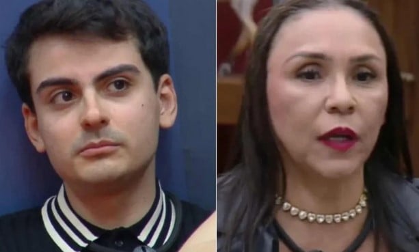 Dudu Camargo e Yoná Sousa em A Fazenda 17 (Foto: Reprodução / RecordPlus)