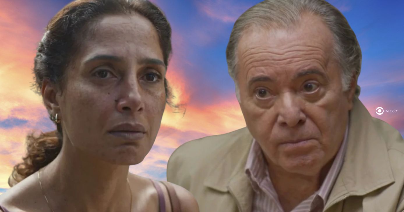Ellen e Abel em Dona de Mim (Foto: Reprodução / Globo / Montagem TV Foco)