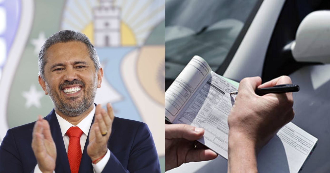 Elmano Freitas concede perdão em multas de trânsito (Foto: Reprodução/ Internet)