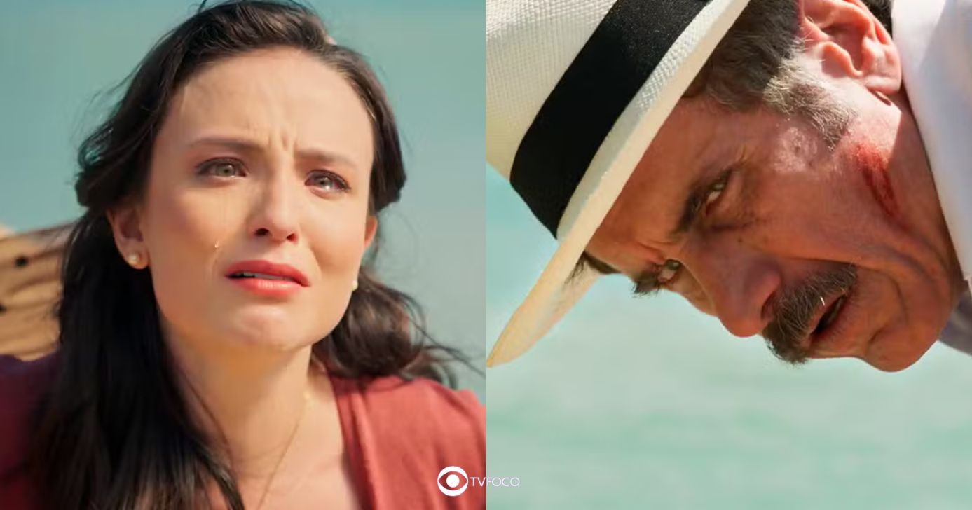 Estela e Ernesto em Êta Mundo Melhor! (Foto: Reprodução / Globo / Montagem TV Foco)