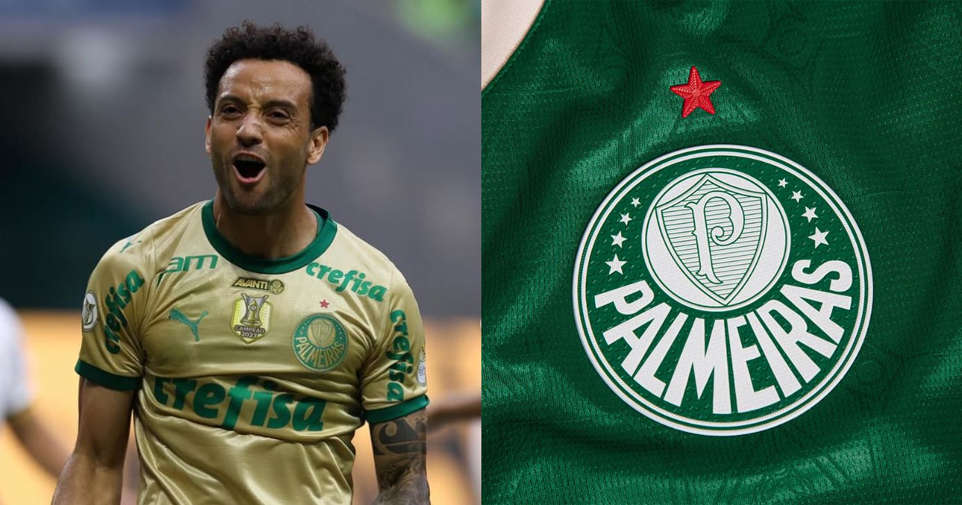 Felipe Anderson faz anúncio sobre deixar o Palmeiras e vestir azul - Montagem/Instagram