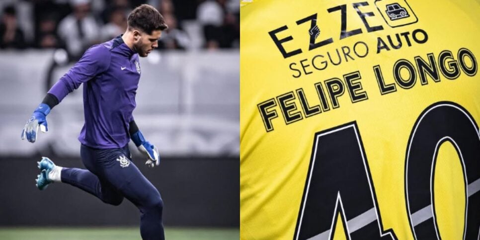 Felipe Longo será titular contra o Santos pelo Brasileirão (Reprodução: Instagram)