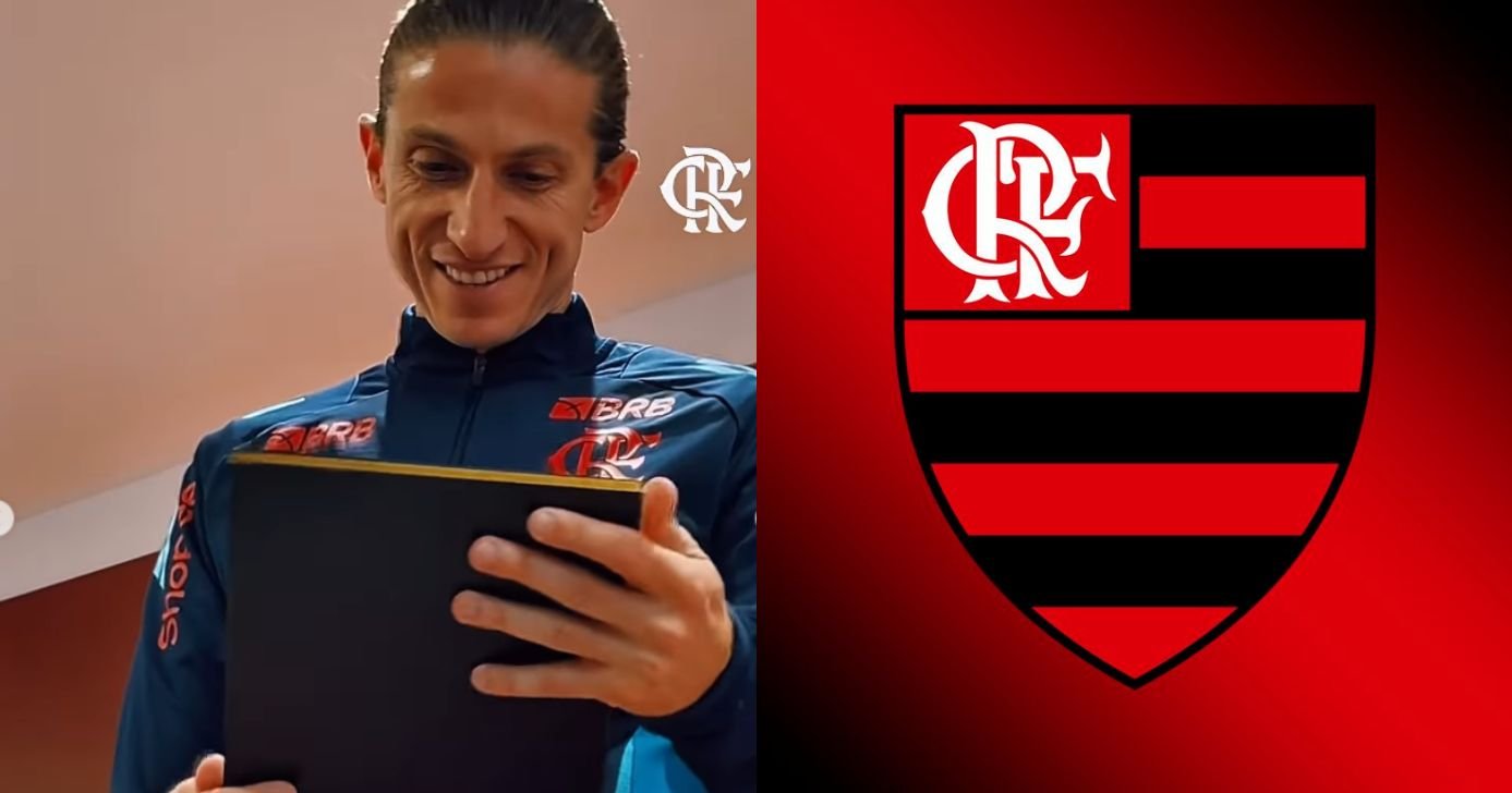 Filipe Luís abre mão no Flamengo e contrato de R$ 74 milhões é aprovado para 2026 - Montagem/Instagram