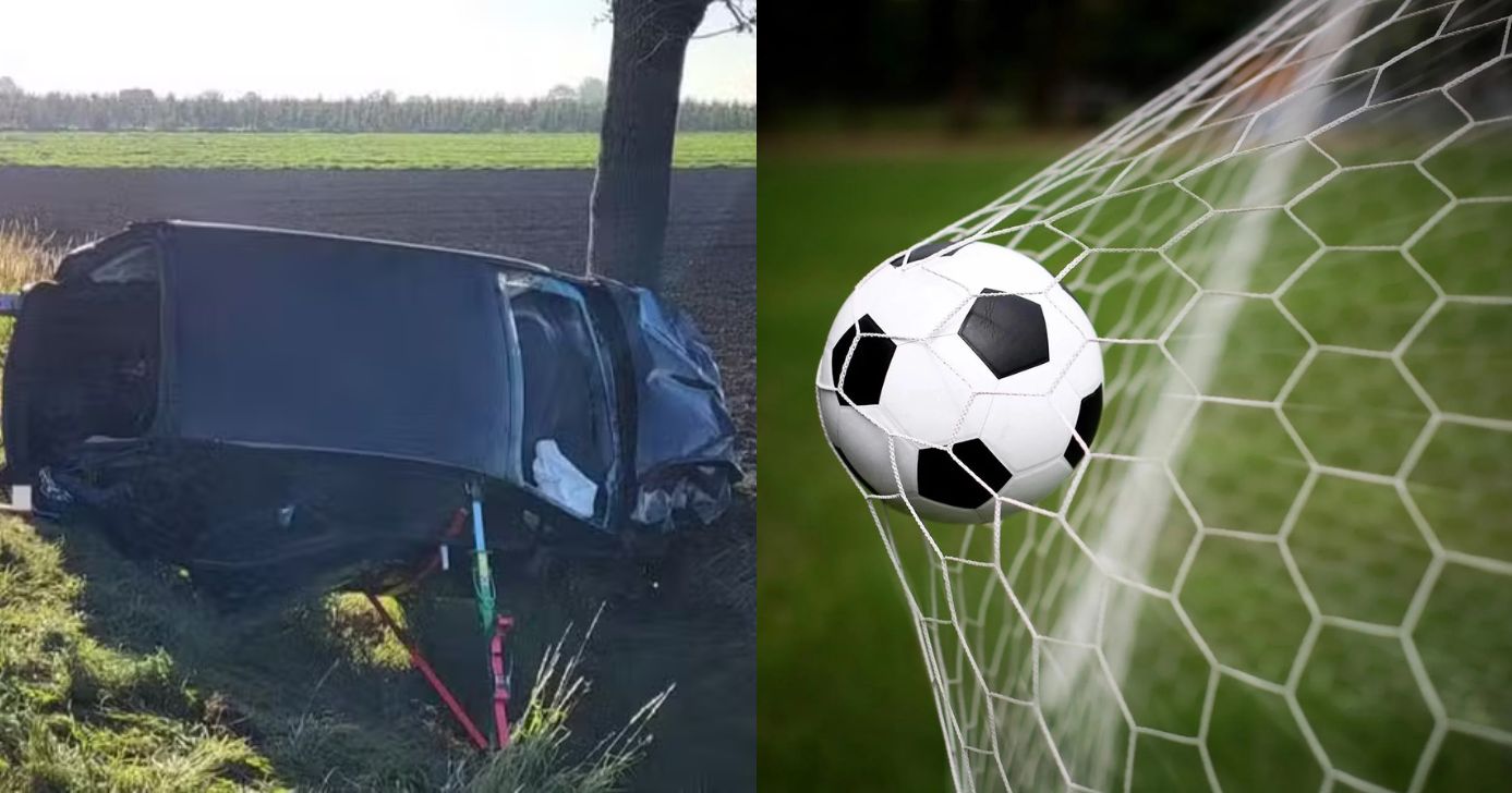 Três jogadores sofreram grave acidente de carro (Foto: Reprodução/ Internet)