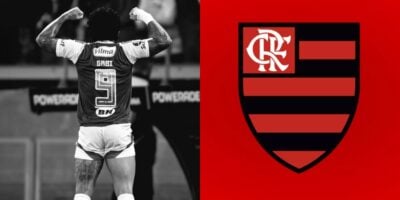 Craque do Flamengo prepara rasteira em Gabigol (Reprodução: Instagram)