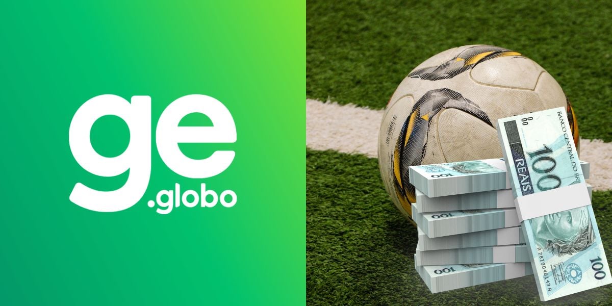 Globo Esporte comunica sobre nova SAF no futebol brasileiro (Reprodução: Montagem TV Foco)