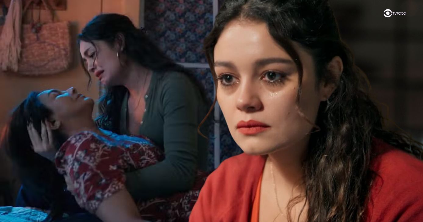 Gerluce e Lígia em Três Graças (Foto: Reprodução / Globo / Montagem TV Foco)