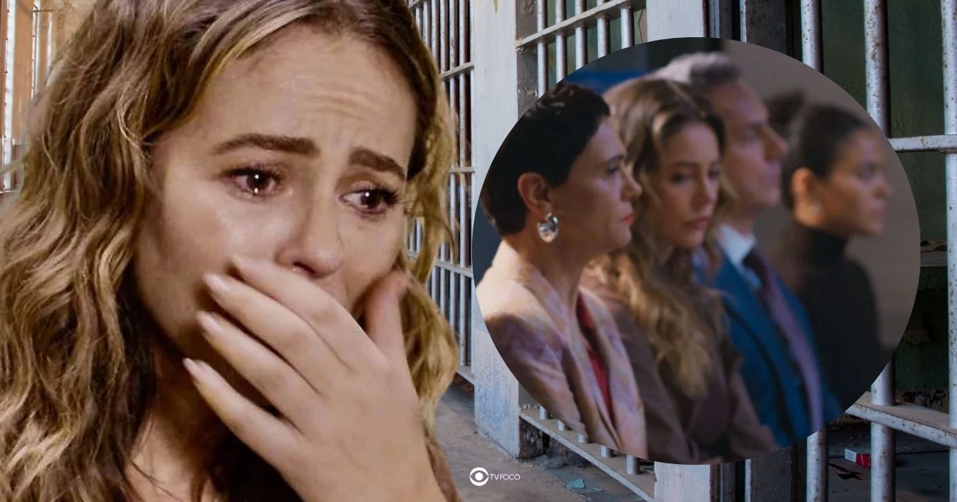 Heleninha e suspeitos de crime em Vale Tudo (Foto: Reprodução / Globo / Montagem TV Foco)