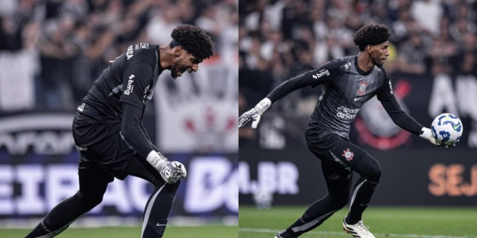Hugo Souza demonstrou muito respeito com a camisa do Corinthians (Reprodução: Instagram)