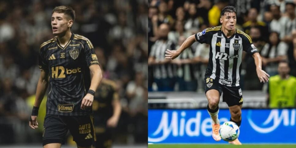 Iván Román e Alan Franco fora do Atlético-MG por suspensão (Reprodução: Instagram)