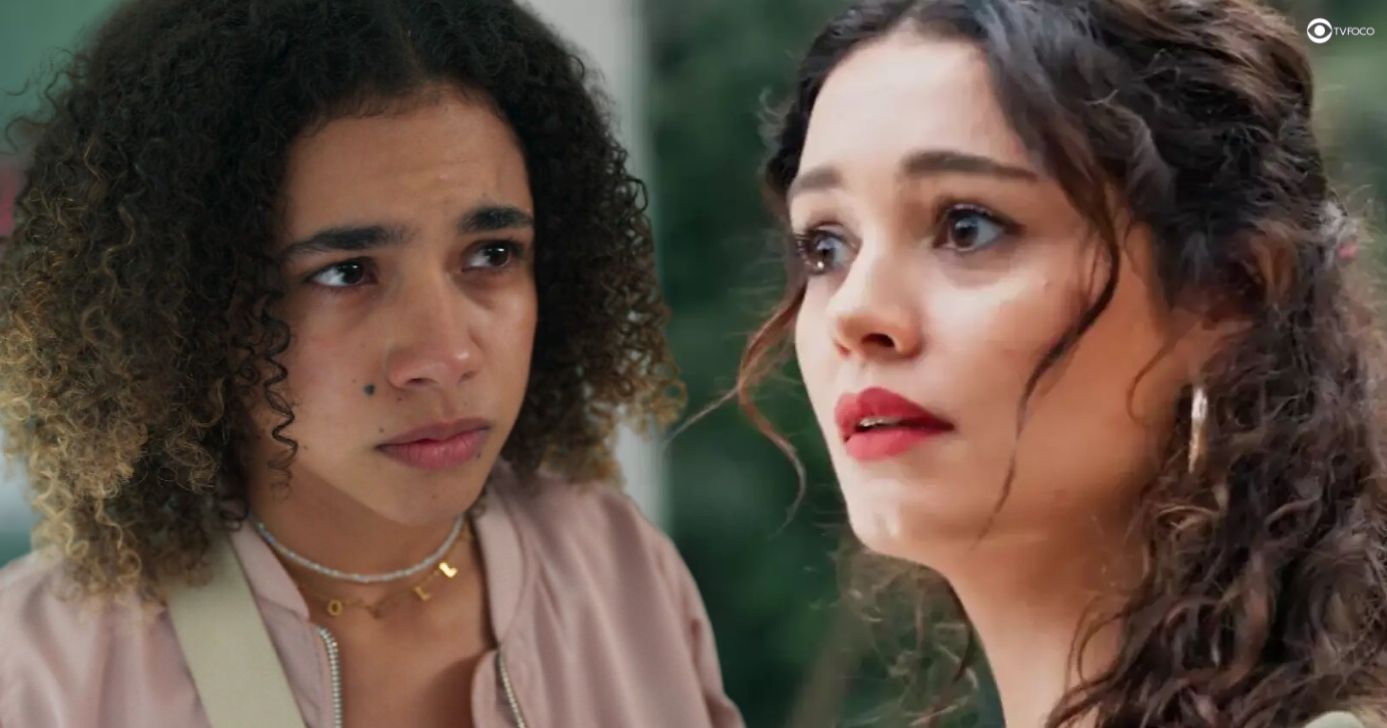 Joélly e Gerluce em Três Graças (Foto: Reprodução / Globo / Montagem TV Foco)