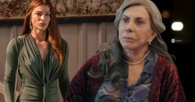 Arminda e Josefa em Três Graças (Foto: Reprodução / Globo / Montagem TV Foco)