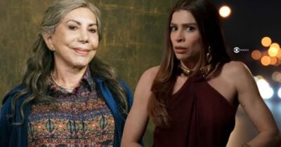 Josefa e Arminda em Três Graças (Foto: Reprodução / Globo / Montagem TV Foco)