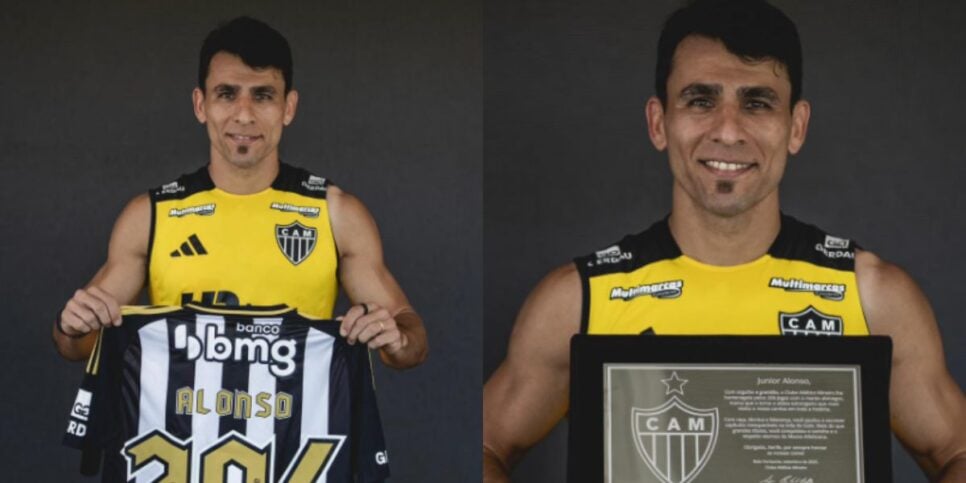 Junior Alonso está defendendo a seleção do Paraguai (Reprodução: Instagram)