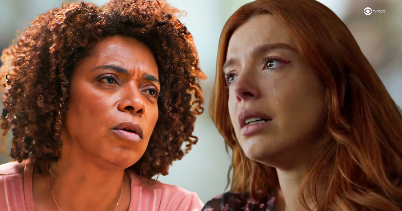 Jussara e Kami em Dona de Mim (Foto: Reprodução / Globo / Montagem TV Foco)