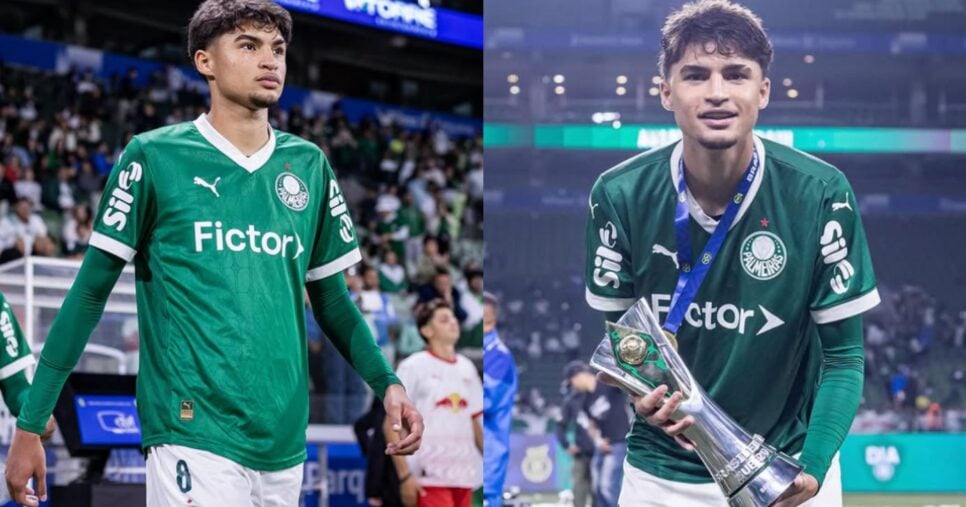 Larson, volante emprestado ao Palmeiras Sub-20 - Foto: Instagram