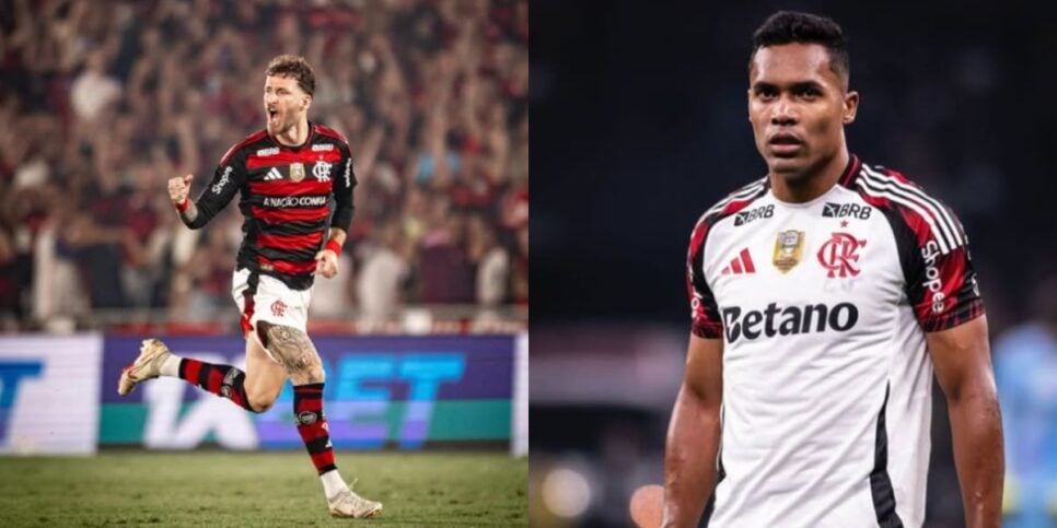 Léo Pereira e Alex Sandro suspensos para o jogo contra o Bahia (Reprodução: Instagram)